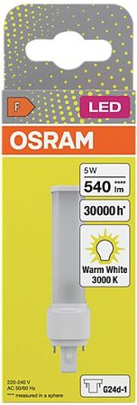 OSRAM Led dulux d 10 5w 830 g24d-1