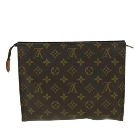 Louis Vuitton Vintage, Pre-owned Canvas pouches Bruin, Dames, Maat:ONE Size