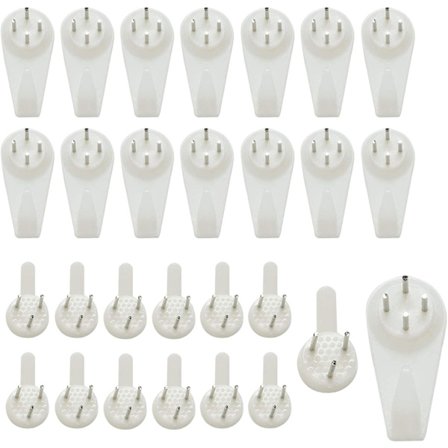 Kuvanripustimet Ilman Porausta 80 kpl Seinätaulukoukku, Valkoinen