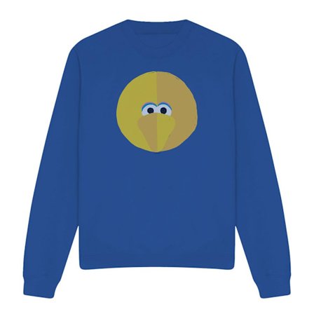 Sesame Street Unisex Vuxen Big Bird Näbb Sweatshirt S Royal Blu