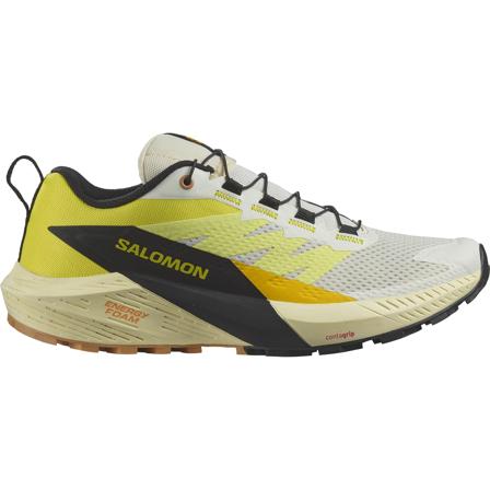 Salomon Women's Sense Ride 5 Vanilla Ice/Sulphur Spring/Black Juoksukengät Vanilla Ice / Sulphur Spring / Black 40