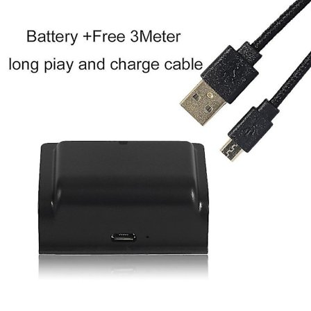 1200mAh Backup-batteri för Xbox One-kontroll