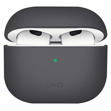 Uniq Lino Silikonfodral för AirPods 3 - grått