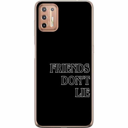 Motorola Moto G9 Plus Genomskinligt Skal Stranger Things
