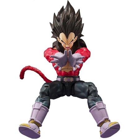Bandai Tamashii Nations SH Figuarts Broly "Dragon Ball Z " Actionfigur Gjennomsiktig Støtte Super Four Vegeta