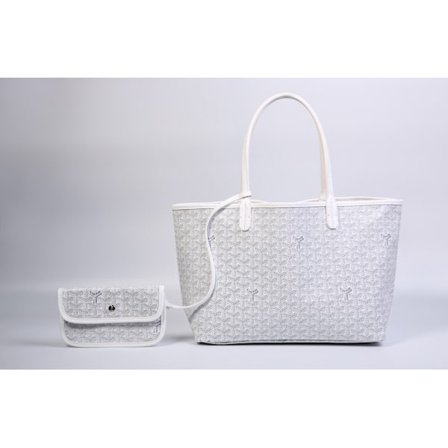 Hundtandsmönstrad väska stor kapacitet plånbok mammaväska plånbok present dam vit stor grön stor