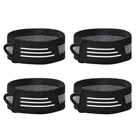 4 stk. Cykel Ankel Ben Bukser Bukseklips Rem Cykling Ankel Fastgørelsesbælte
