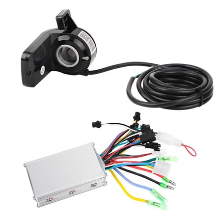 36V 350W Vattentät LCD-skärmpanel Elektrisk Cykel Scooter Borstlös Kontroller Kit