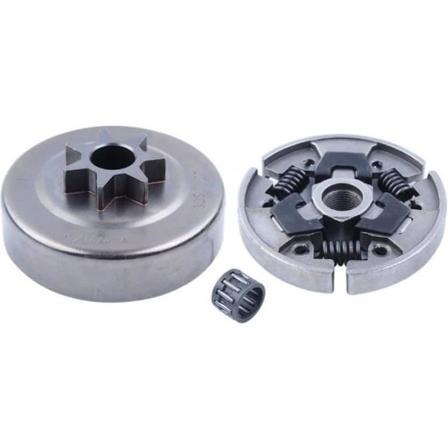 .325" 7-tanns clutch trommelkjede kjedehjul Felgburlagersett kompatibel med Stihl MS250 MS230 MS210 025 motorsag Hg