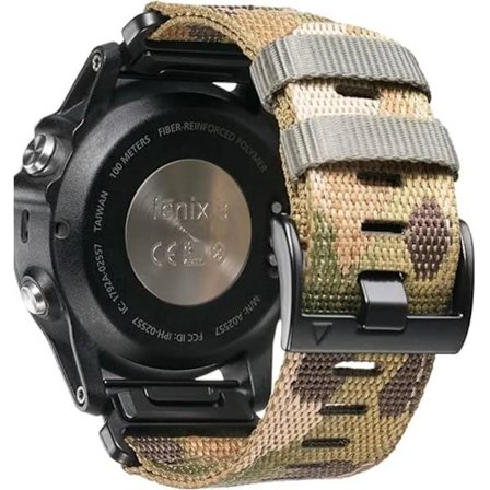 22 26 mm Nylon Militærrem For GARMIN FENIX7 7X PRO 6 6X Myk Slitesterk Rem Kasse For 965 Instinktiv Utskifting