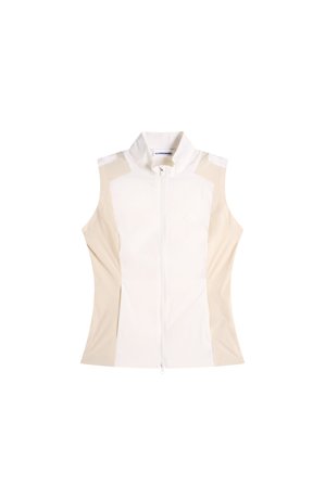 J.Lindeberg - Brooks Zip Packable Vest - Golf - White - Women - S