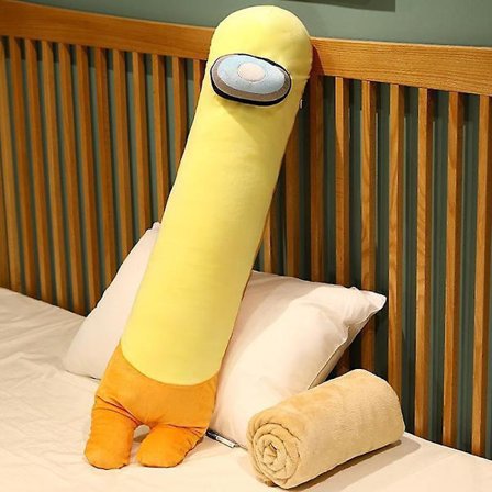 Among Us Dukke Strimmel Pude Plys Legetøj Pude Og Dyne