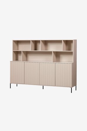 WOOOD - Väggskåp New Gravure - Grå - Skänkar & sideboards - Från Homeroom