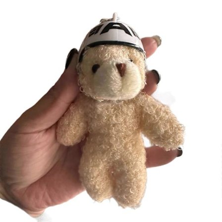 Søtt Bjørn Nøkkelring Nydelig Anheng Nøkkelring Praktisk Telefonstropp Kjede Nøkkelring Smykker Ornamenter Håndlagde Nøkkelringer Kul og kjekk