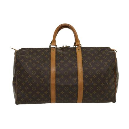 Louis Vuitton Vintage, Weekend Bags Bruin, unisex, Maat:ONE Size