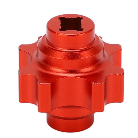 Tamiya 54649 TT 02 B TD 1/10 RC Bil Differential Växellåda Aluminiumlegering Röd