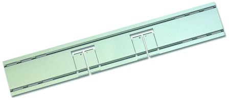 LK Systems UNI Push Väggskena stål, Installation