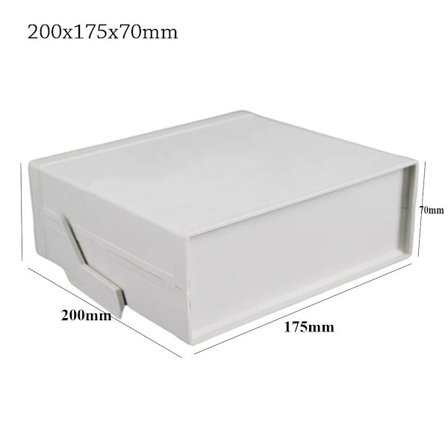 Elektronisk projektboks Vandtæt dæksel Projekt 200X175X70MM