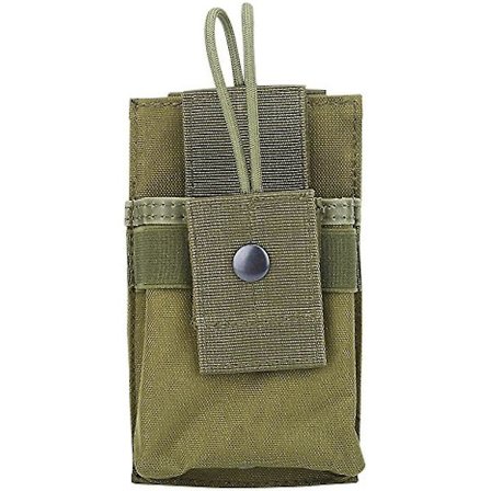 Taktisk Molle Radiopose Udskiftning Til Bælte Telefon Politi Radio Holder