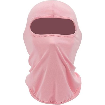 Balaclava / skidmask / MC-huva Ljusrosa