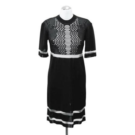Alexander Wang Pre-owned, Pre-owned Fabricdresses Zwart, Dames, Maat:S,Viscose