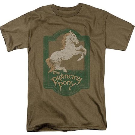 Prancing Pony Ringenes Herre T-skjorte