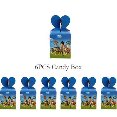 Paw Patrol Fødselsdagsdekoration Festartikler Sæt Balloner Baggrund Tallerken Kop Kagepynt Paw Patrol Klistermærker Festartikler Børn