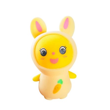 Leksaker för barn, stressavlastande leksaker med långsam stigning, kläddjur söt kanin kreativ rolig ångestbefriande leksaker