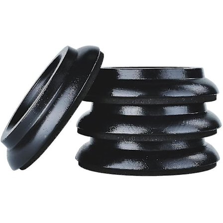 4 kpl Pysty Piano-pyörän Kaaret, Premium Kova Puu Piano-pyörän Tyypit Huonekalujen Jalat (Kova Puu - Musta)