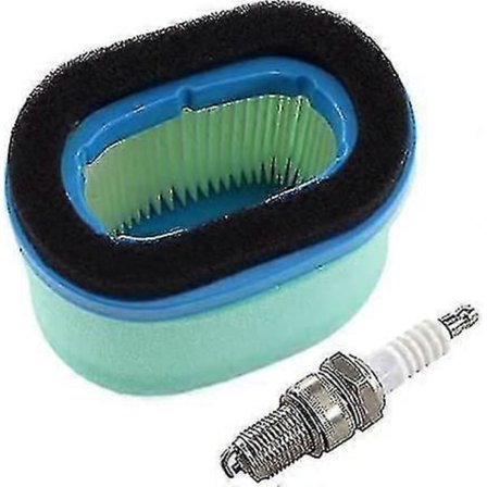 Luftfilter med tændrørsforfilter til Briggs & Stratton 697029 690610 498596 5059h 4196 4207 30-033 John Deere M147431