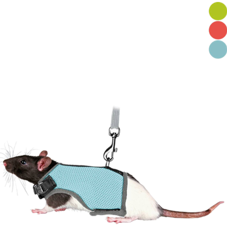 Trixie - Myk, myk sele med bånd Rotteblanding 12-18 cm - Smådyr - Leketøy og aktivering - Kaninseler og smådyrkobbel - ZOO.no