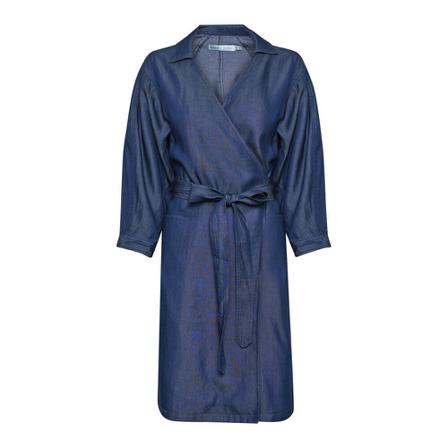 InWear Gaziniw Wrap Kjole Blå, Dame