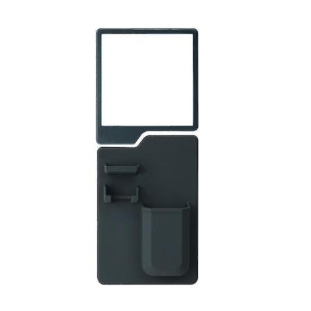 Shower Mirror & Organizer- Tandborsthållare och Anti-im spegel - Perfet