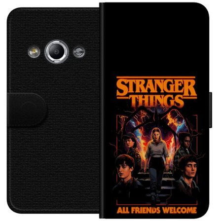 Yhteensopiva Lompakkokotelo Samsung Galaxy Xcover 3 Stranger Things Netflix sarja sci fi mysteeri