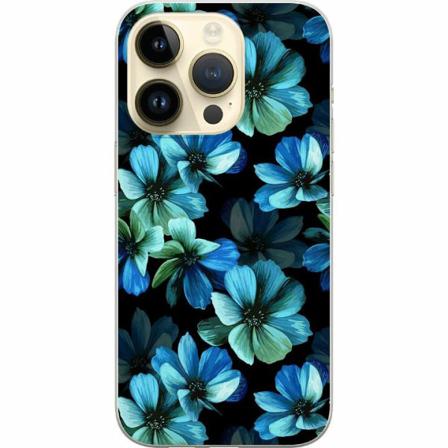 Apple Iphone 14 Pro Mjukt Skal - Midnight Garden