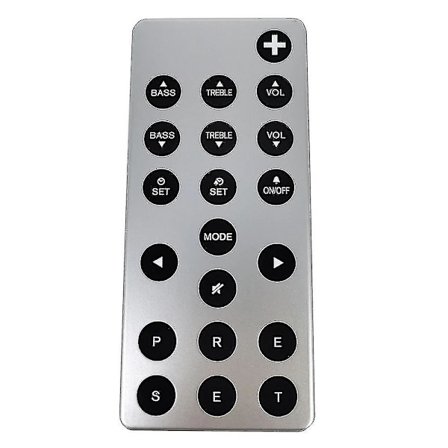 Kaukosäätimet Geneva Geneva Sound System -kaukosäätimelle, malli S Dab Fernbedienung [DB]