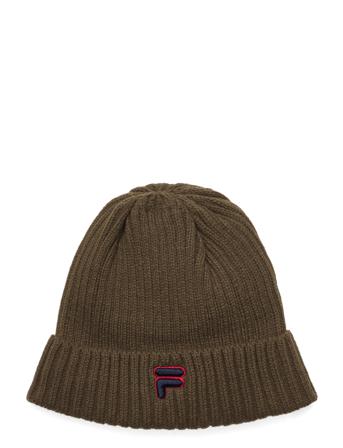 Bergi Kids Warm Beanie Accessories Headwear Hats Beanies Khakigrønn FILA