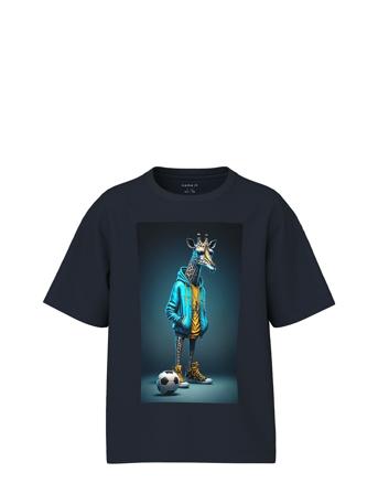 Nkmorla Nreg Ss Top Tops T-Skjorte Navy Name It