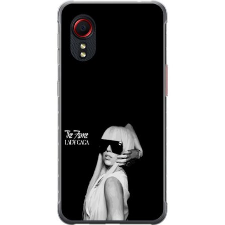 Kompatibel Mobilcover til Samsung Galaxy Xcover 5 Stranger Things plakat med cyklende silhuetter og rød lynstorm i dramatisk retrodesign