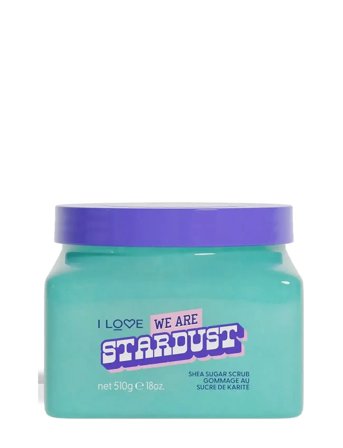 I LOVE I Love We Are Stardust Shea Sugar Scrub - Blue - 510 G
