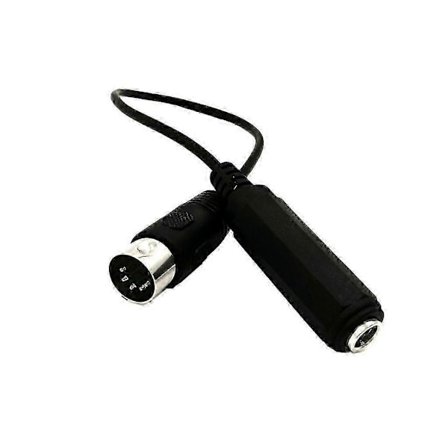 6,35 mm TRS hun til 5-pin DIN kabeladapterledning understøtter 2-vejs konvertering SZRH A-J