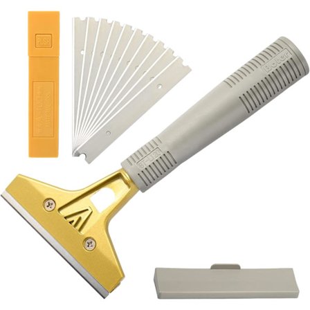 Skrape med 10 blader, Plancha-skrape for tapet, glasskrape