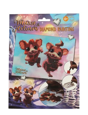 Musse & Helium Diamantmålning Patterned Micki Leksaker