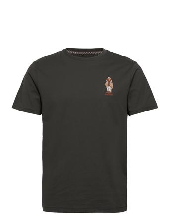 Harry Tee T-shirts Short-sleeved Svart Hackett London