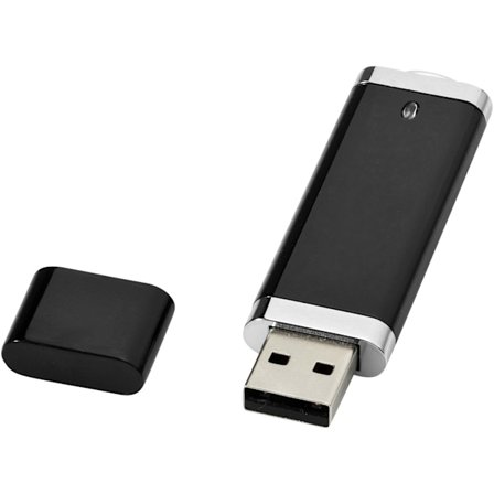 Bullet Flat USB-minne 4GB One Size Solid Black
