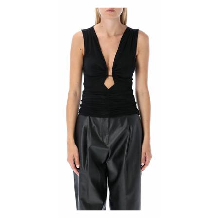 Isabel Marant Topwear 22Aht237322A029I Sort, Dame