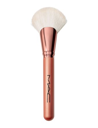 MAC Brushes - 143S Bronzer Fan Brush - Nude - ONE SIZE