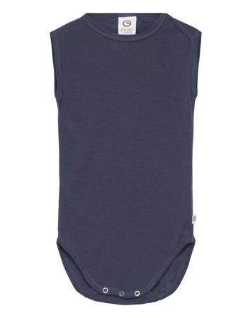 Müsli By Green Cotton Woolly Sleeveless Body Blå