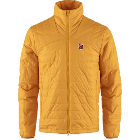 Fjällräven Men's Expedition X-Lätt Jacket in Mustard Yellow | Size: Small, Recycled Polyamide