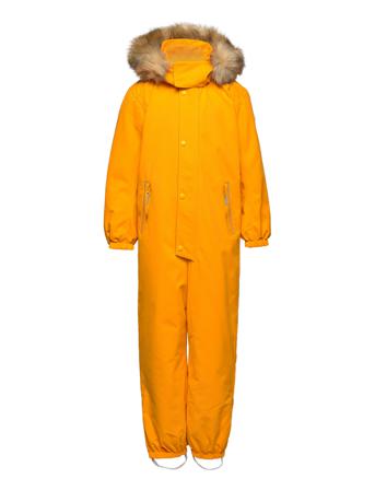 Kids' Winter Snowsuit Stavanger Outerwear Coveralls Snow/ski Coveralls & Sets Oranssi Reima